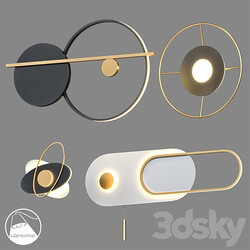 LampsShop.com B4316 Sconce Droplight 3D Models 