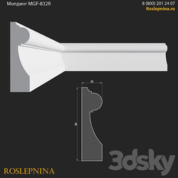 MGF 832R molding from RosLepnina 3D Models 