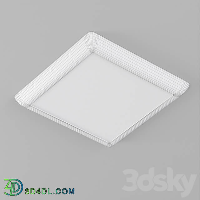 OM Luminaire CL FIOKK S220x220 18W Ceiling lamp 3D Models