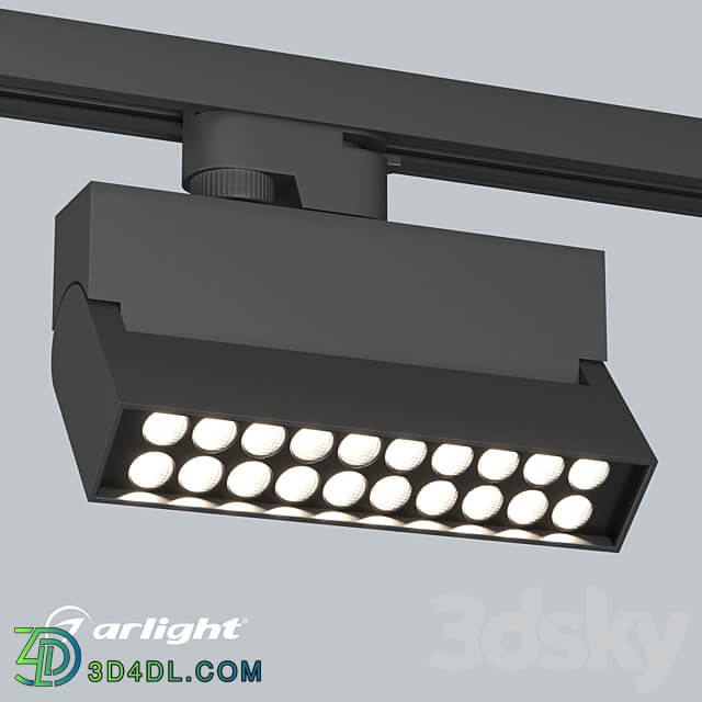 OM Luminaire LGD LOFT TRACK 2TR S170 10W 3D Models