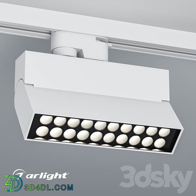 OM Luminaire LGD LOFT TRACK 2TR S170 10W 3D Models