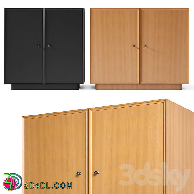 OM W 04 01 Wardrobe Display cabinets 3D Models