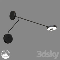 LampsShop.com B4304 Sconce Flague 3D Models 