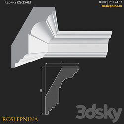 Cornice KG 254ET from RosLepnina 3D Models 