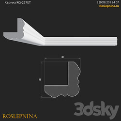 Cornice KG 257ET from RosLepnina 3D Models 