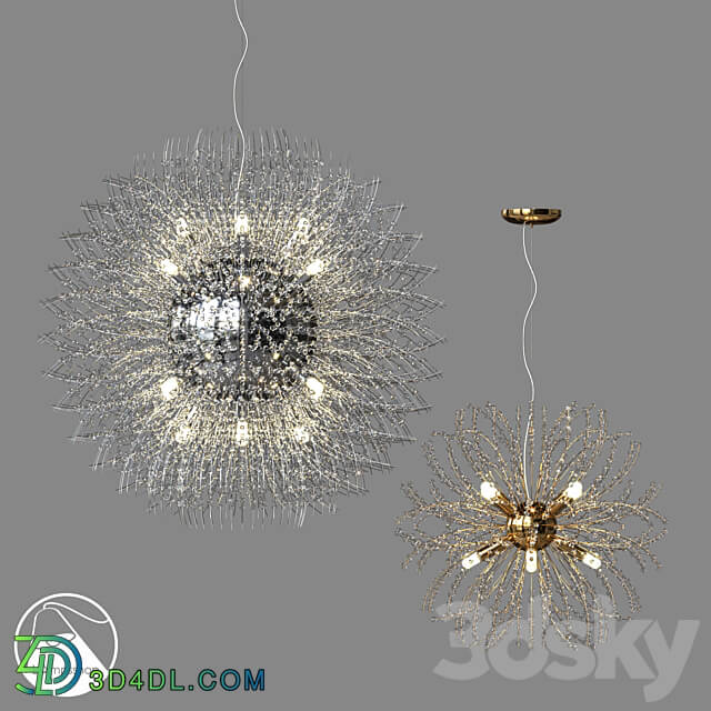 LampsShop.com L1331 Chandelier Salu Pendant light 3D Models