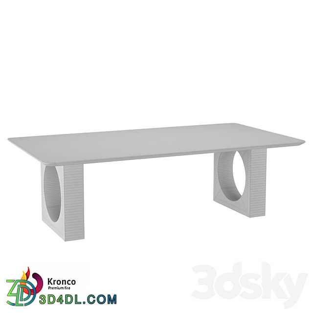 Kronco Leso porcelain stoneware coffee table 3D Models