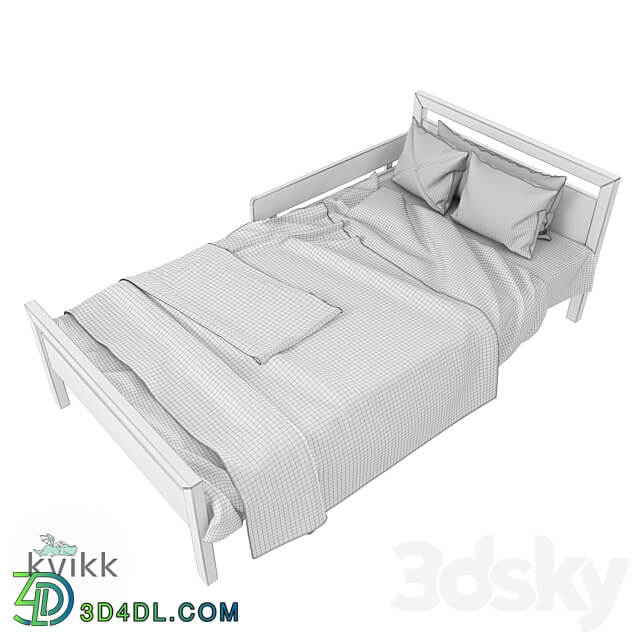 Children 39 s bed Vila series 3D Models