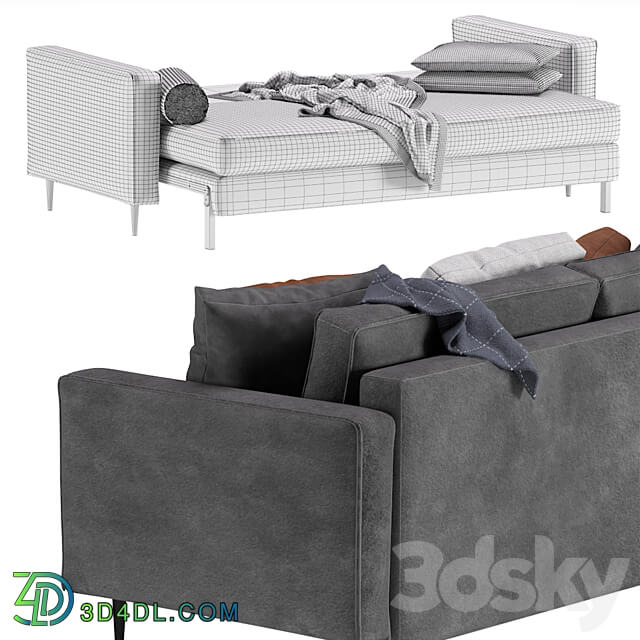 Dissent Sofa Sofa DISENT 3D Models