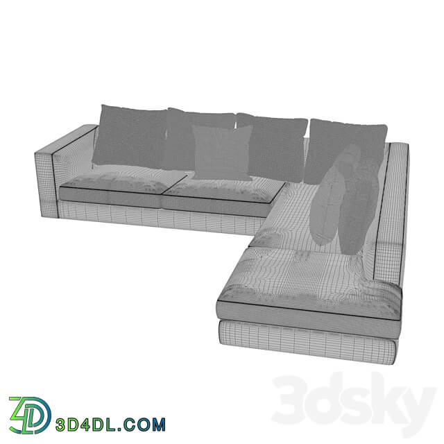 Room 6 Decent Sofas Om 3D Models