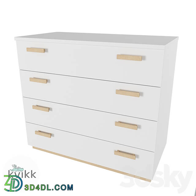 Children 39 s chest of drawers RUNO series Sideboard Chest of drawer 3D Models