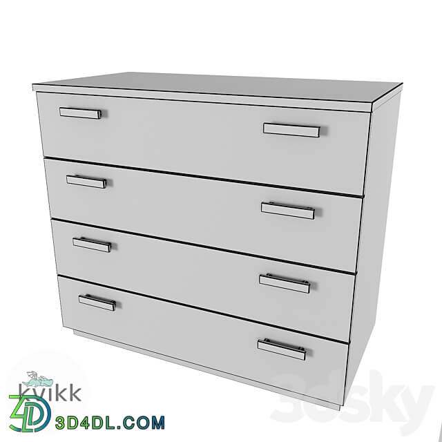 Children 39 s chest of drawers RUNO series Sideboard Chest of drawer 3D Models