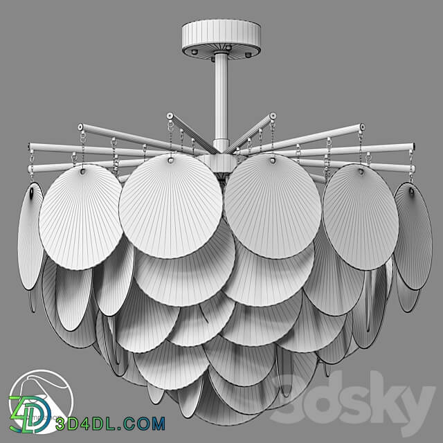 LampsShop.com L1012 Chandelier CREATIV Pendant light 3D Models