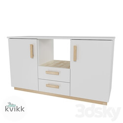 TV stand for children RUNO series Sideboard Chest of drawer 3D Models 