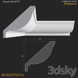 Cornice KG 261ET from RosLepnina 3D Models 
