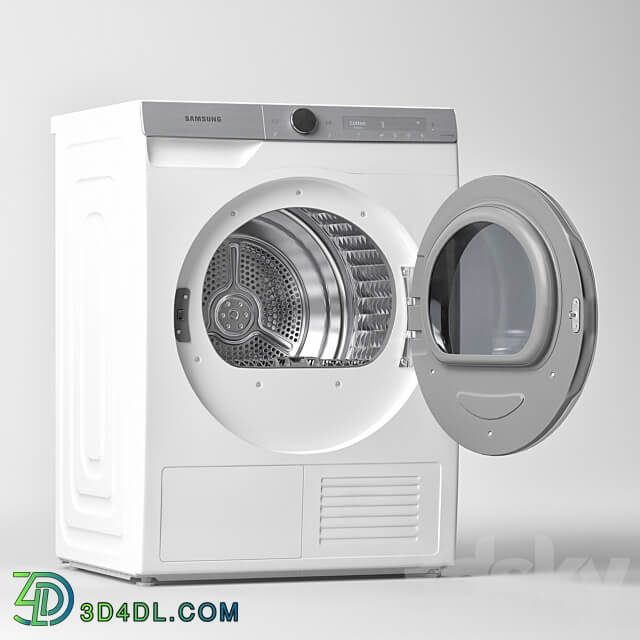 Washing machine and dryer Samsung 3D Models