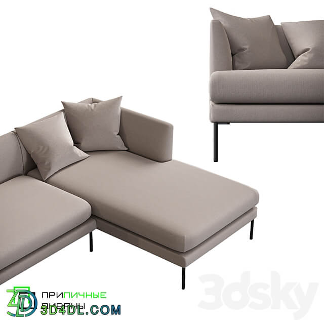 Room 3 Decent Om Sofas 3D Models