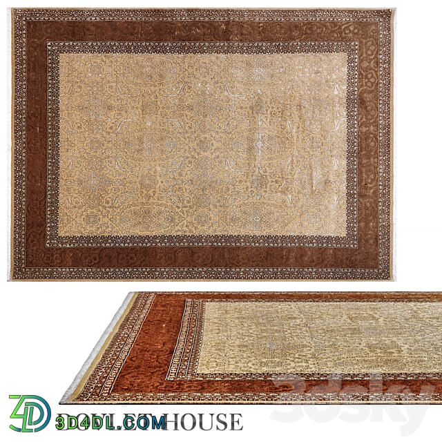 Carpet DOVLET HOUSE art 9354 3D Models