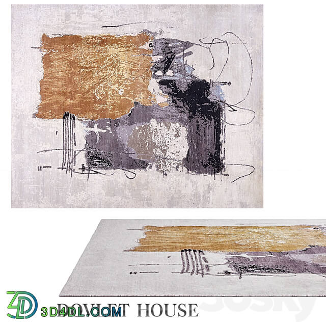 Carpet DOVLET HOUSE art 16975 3D Models