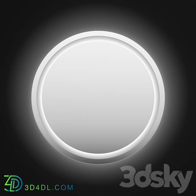 Illuminated mirror Ambilight 5 OM 3D Models