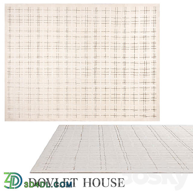 Carpet DOVLET HOUSE art 2677 3D Models