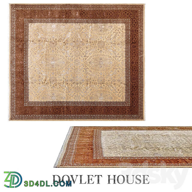 Carpet DOVLET HOUSE art 10022 3D Models