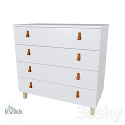 Chest of drawers for children HITTA series Sideboard Chest of drawer 3D Models 