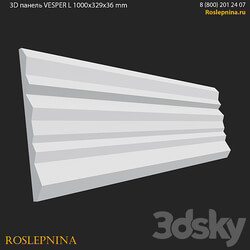 3D panel VESPER from RosLepnina 3D Models 