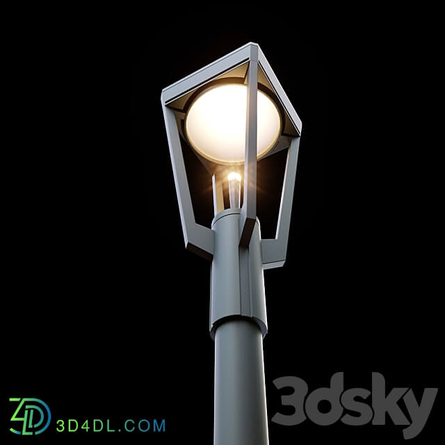 Ashbury Area Light 01 3D Models
