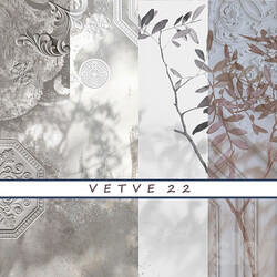 Designer wallpapers VETVE 22 pack 1 3D Models 