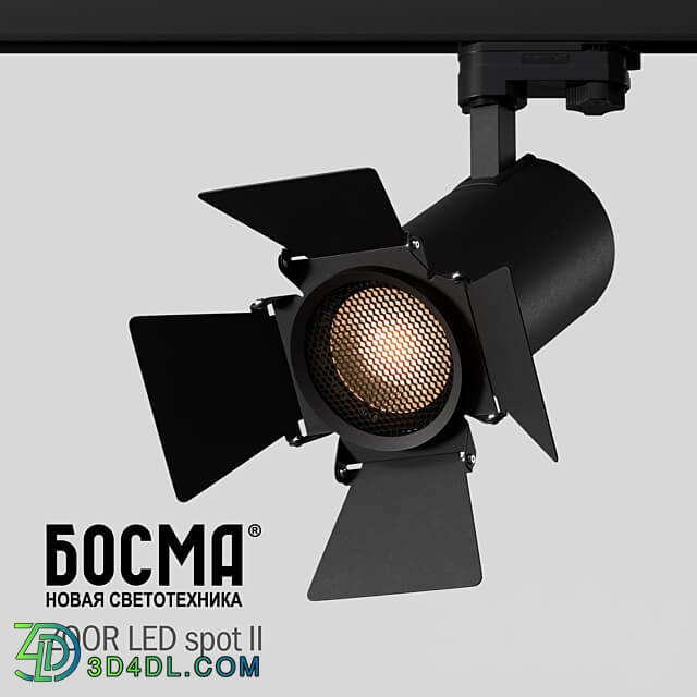 ZOOR LED spot II Bosma 3D Models