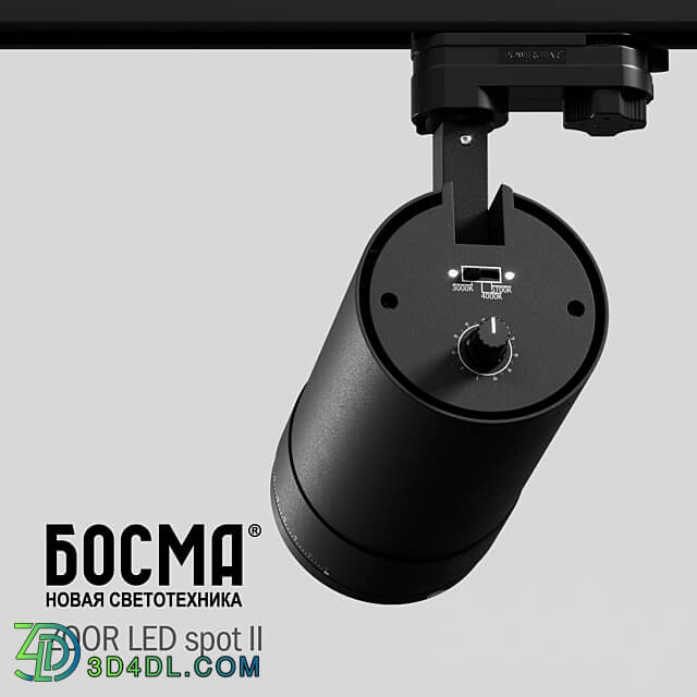 ZOOR LED spot II Bosma 3D Models