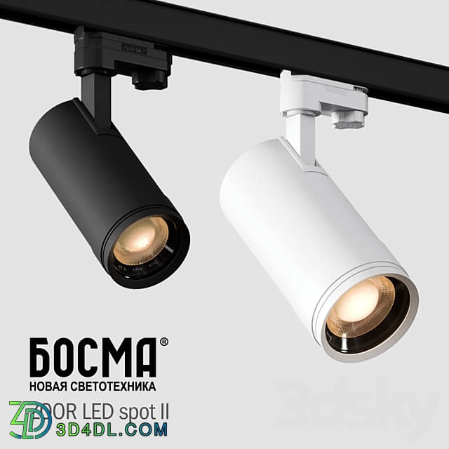 ZOOR LED spot II Bosma 3D Models