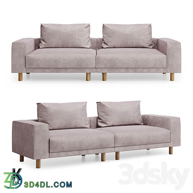 OM KULT HOME sofa FRAN 05.38 3D Models