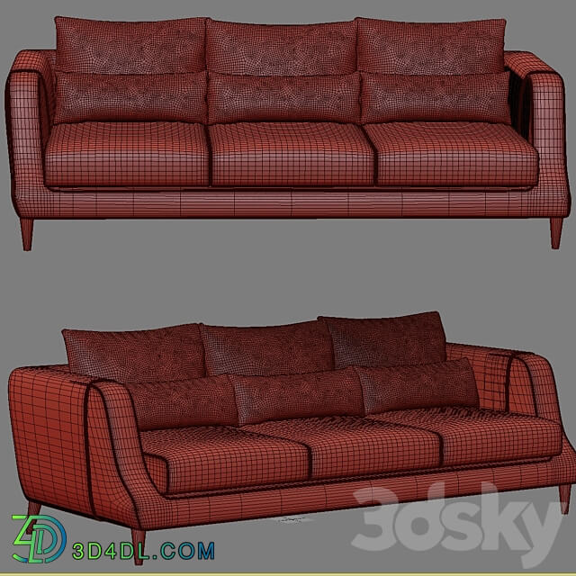 Sofa DANTE by MDeHouse OM 3D Models