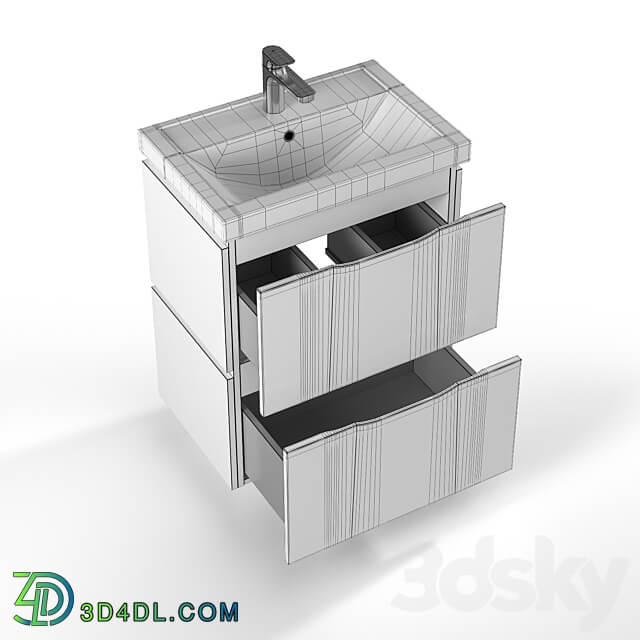 Milana Cabinet T8 60 3D Models