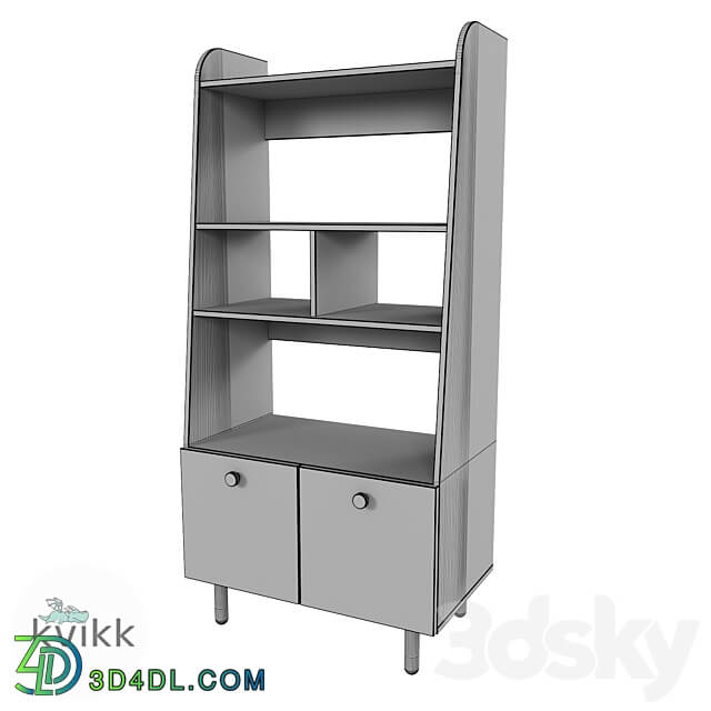 Rack for children ENKEL series 3D Models