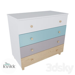 Children s chest of drawers DAGIS series Sideboard Chest of drawer 3D Models 