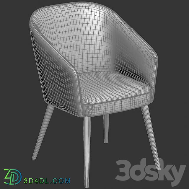 OM Lavrentev.studio chair Loft 1 3D Models