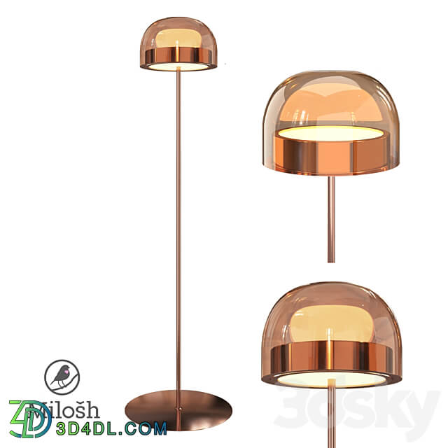 FLOOR LAMP MILOSH TENDENCE 0756FL 1PG 3D Models