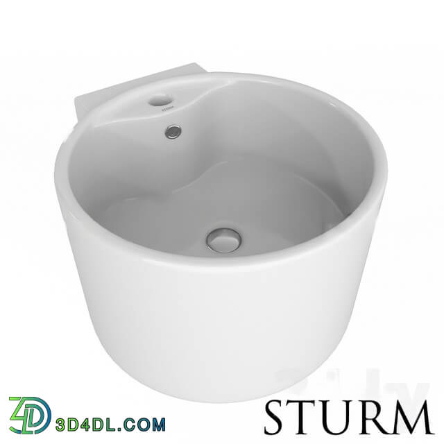 Suspended Sink Sturm Ring, Art. St-Ri464111-Nbncr