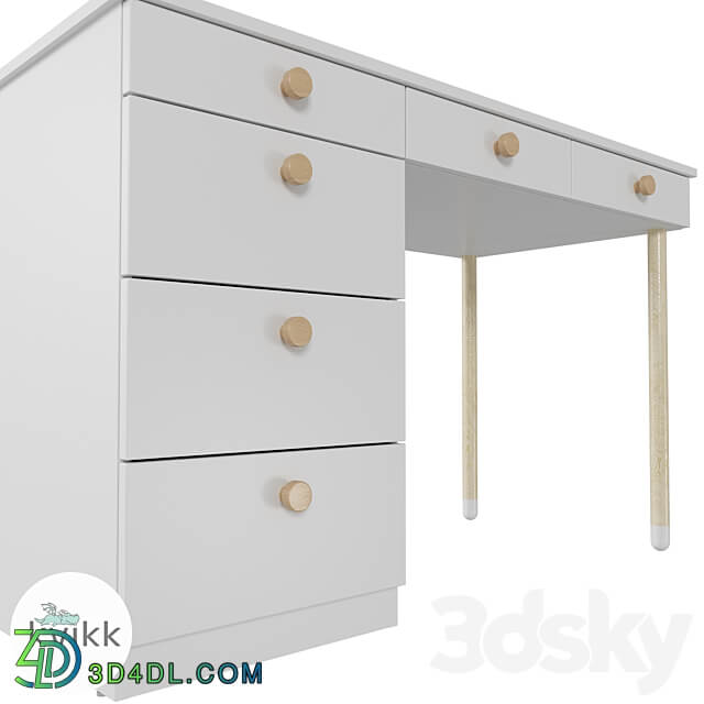 Children 39 s desk ENKEL series 3D Models