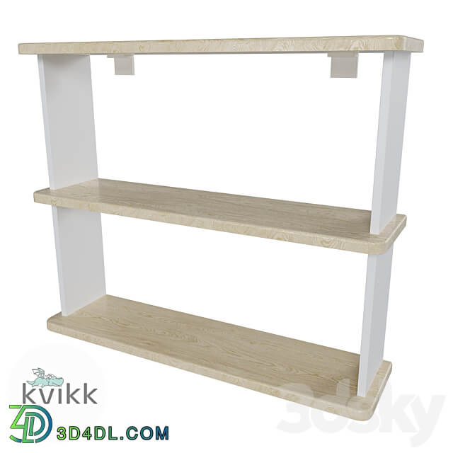 Shelf open children s series ENKEL 3D Models