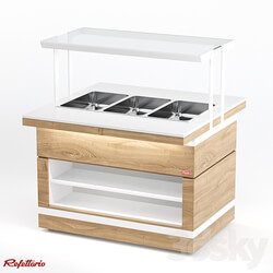 Food warmer for second courses island RBN32HSI ШС 3D Models 