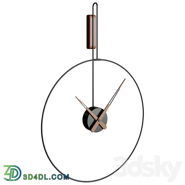 Wall Clock MICRO DARO Clock Watches Clocks 3D Models