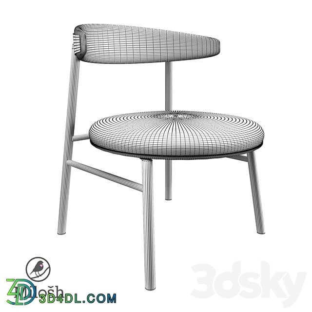 CHAIR MILOSH TENDENCE 701059 3D Models