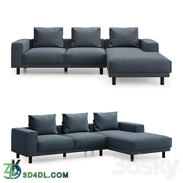 OM KULT HOME sofa FRAN 05.40 3D Models