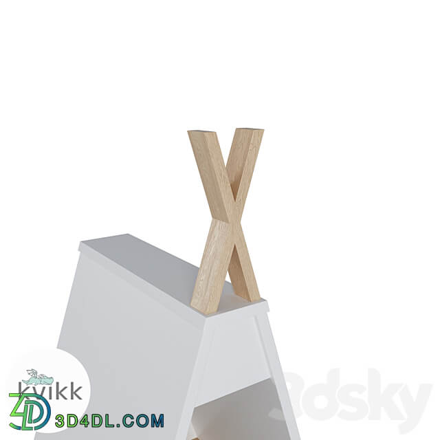 Children 39 s rack Teepee DAGIS series 3D Models