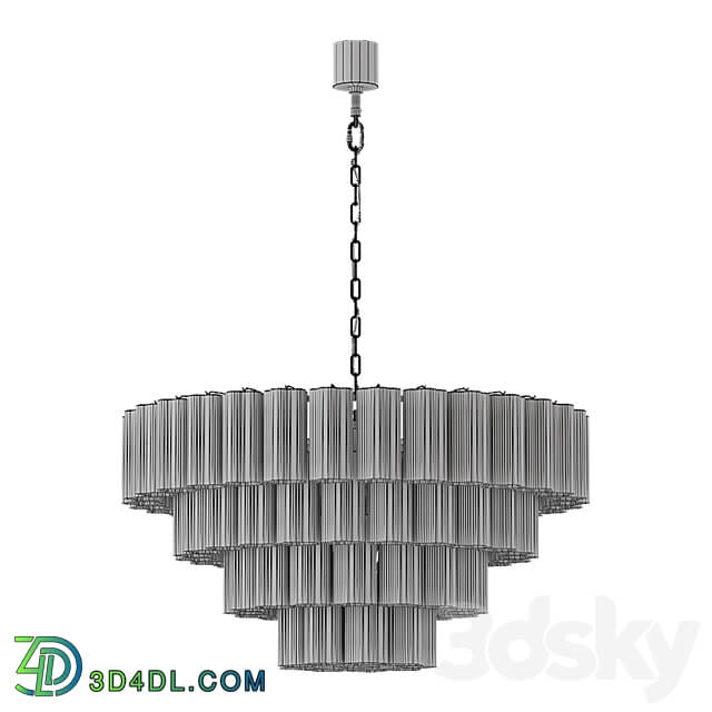 Hanging chandelier Patrizia Volpato Glace 4170 S80 Pendant light 3D Models