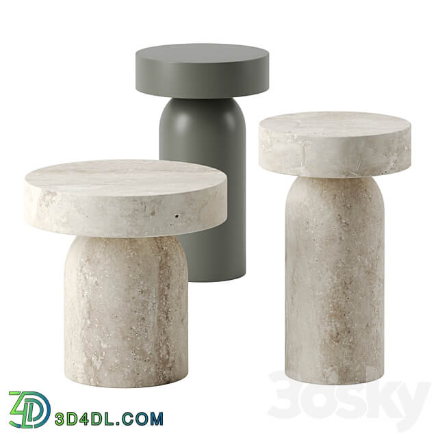 FRANCIS side tables by Lema 3D Models